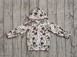 Preorder Samples BT1343 Hunting Mallard Ducks Camo Dog Kids Boys Zipper Coat