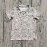 Preorder Samples BT1354 Mallard Ducks Camo Kids Boys Polo Shirt Top