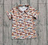 Preorder Samples BT1355 Camo Kids Boys Polo Shirt Top