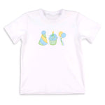 Preorder 10.23 MOQ 5 pcs BT1398 Happy Birthday Cake Kids Boys Shirt Top