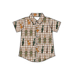 Preorder 11.16 MOQ 5 pcs BT1412 Hunting Mallard Ducks Elk Call Me Kids Boys Polo Shirt Top