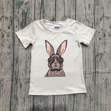 Preorder Samples BT1414 Easter Rabbit Camo Kids Boys Shirt Top