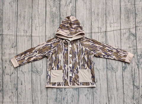 Preorder Samples BT1441 Hunting Camo Hoodie Kids Coat