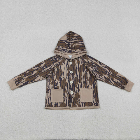 BT1441 Hunting Camo Hoodie Kids Coat