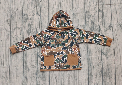 Preorder Samples BT1442 Hunting Camo Hoodie Kids Coat