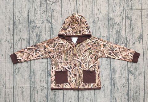 Preorder Samples BT1443 Hunting Camo Hoodie Kids Coat