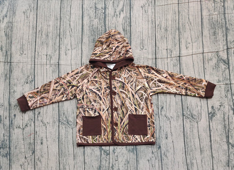 Preorder Samples BT1443 Hunting Camo Hoodie Kids Coat