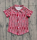 Preorder Samples BT1462 Cartoon Dr.Su Buttons Kids Boys Shirt