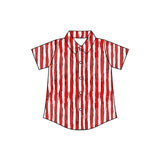 Preorder Samples BT1462 Cartoon Dr.Su Buttons Kids Boys Shirt