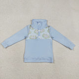 BT1492 Golf Cart Kids Boys Shirt Pullover