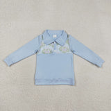 BT1492 Golf Cart Kids Boys Shirt Pullover