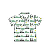 Preorder Samples BT1585 Golf Cart Kids Boys Polo Shirt Top