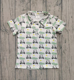 Preorder Samples BT1585 Golf Cart Kids Boys Polo Shirt Top
