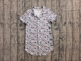 Preorder Samples BT1609 Hunting Camo Buttons Men Adult's Shirt