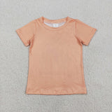 BT1618 Jesus Cactus Orange Kids Boys Shirt Top