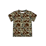 Preorder Samples BT1648 Hunting Camo Kids Boys Shirt Top