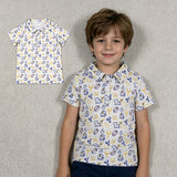 BT1763 Football Game Day Kids Boys Polo Shirt Top