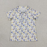 BT1763 Football Game Day Kids Boys Polo Shirt Top