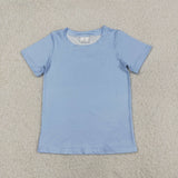 BT1765 Hunting Dog Camo Blue Color Kids Boys Shirt Top