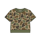 Preorder MOQ 5 Pcs Each Style Hunting Camo Boys Set