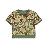 Preorder MOQ 5 Pcs Each Style Hunting Camo Boys Set