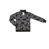 Preorder MOQ 5 pcs Hunting Camo Elk Kids Boys Zipper Pullover