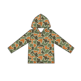 Preorder Samples BT1856 Hunting Camo T Kids Boys Hoodie Pullover