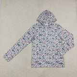 BT1873 Hunting Camo Grey Hoodie Zipper Men Adult's Coat