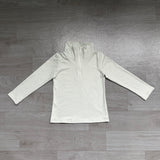 Preorder Samples BT1876 Light Green Stripe Zipper Kids Boys Pullover Shirt