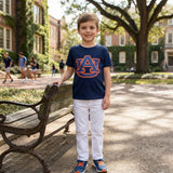 BT1880 Vinyl School Team Navy Boys Kids Shirt Top