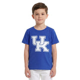 BT1882 Vinyl School Team UK Blue Boys Kids Shirt Top
