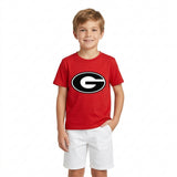 BT1886 Vinyl School Team GEORGIA Boys Kids Shirt Top