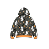 Preorder MOQ 5 pcs Each Style Halloween Ghost Candy Corn Kids Matching Clothes