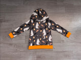 Preorder Samples Each Style Halloween Ghost Candy Corn Kids Matching Clothes-real pic 2026.8.21