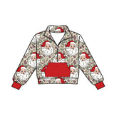 Preorder MOQ 5 pcs Each Style Christmas Santa Camo Kids Matching Clothes-2026.8.20