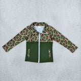 BT1933 Duck Hunting Camo Kids Boys Zipper Coat