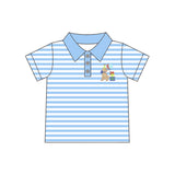 Preorder MOQ 5 pcs Each Style Happy Birthday Puppy Balloon Gift Print Kids Matching Clothes