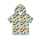 Preorder MOQ 5 pcs Each Style Easter Bunny Camo Hoodies Pullover Shirt Kids Matching Clothes