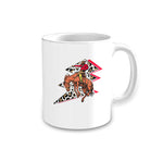US Warehouse Preorder Cowboy Ceramic Cup 3.1*3.7 Inches