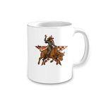 US Warehouse Preorder Cowboy Ceramic Cup 3.1*3.7 Inches