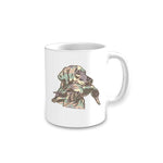 US Warehouse Preorder Hunting Dog Ceramic Cup 3.1*3.7 Inches