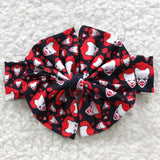 GBO0171 Clown We all float down here Baby Girl's Bummie Set