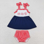 GBO0330 Fireworks Girls Bummie Set