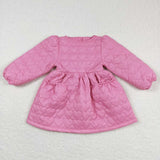 GLD0269 Winter Pink Love Girl's Dress