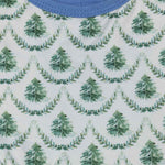 GLD0403 Christmas Trees Girl's Dress