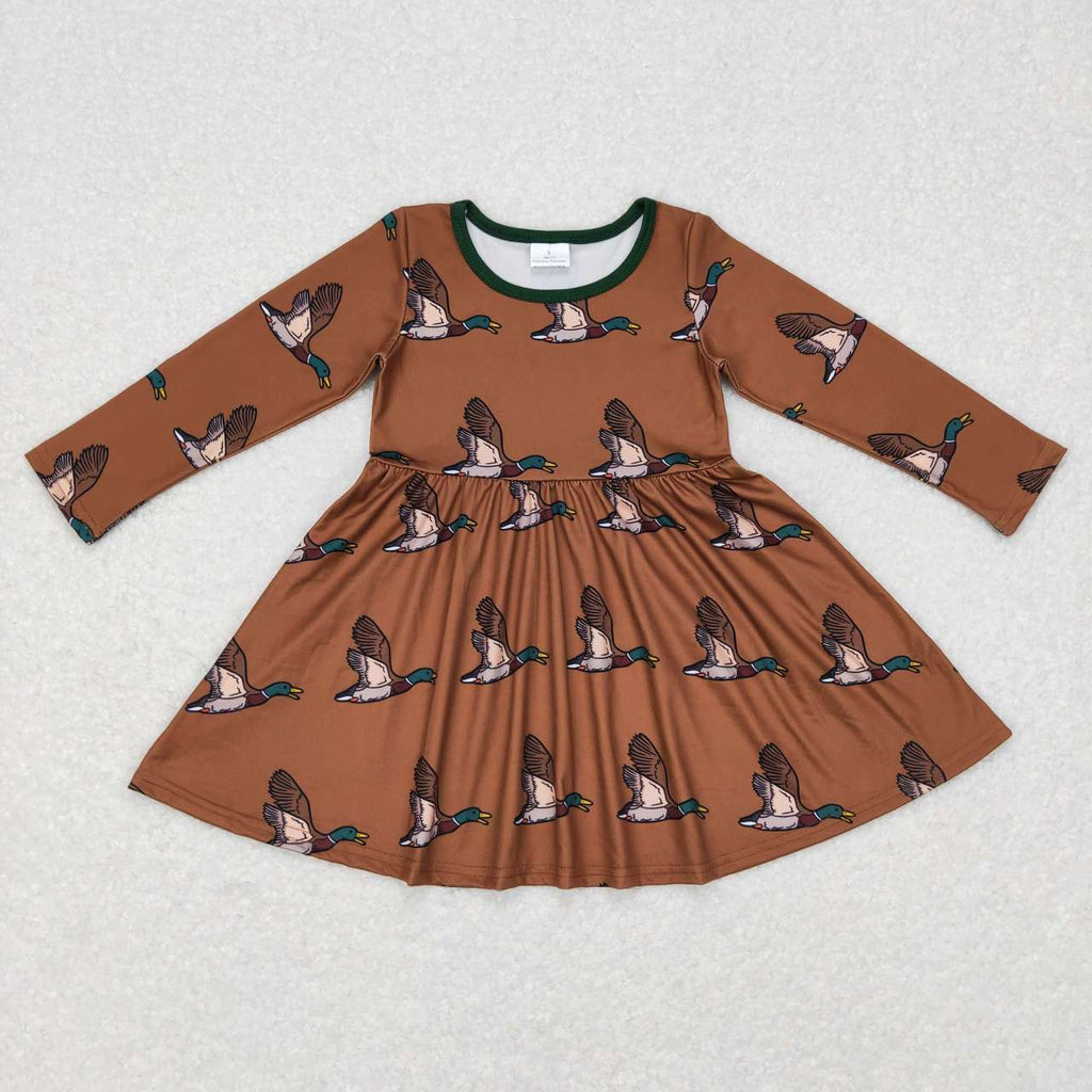 GLD0405 Hunting Mallard Girl's Dress