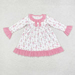 GLD0720 Ballet Girl Pink Girls Dress Gown