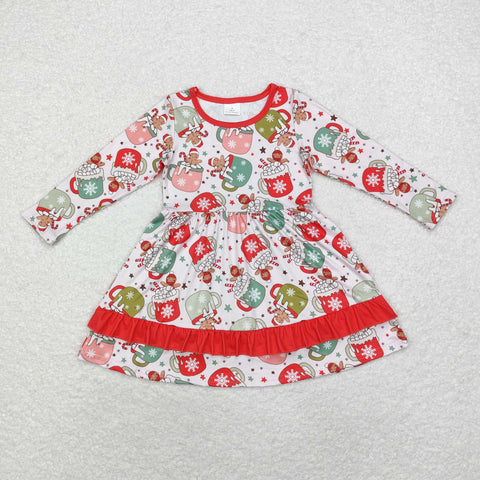 GLD0732 Christmas Cup Girls Dress