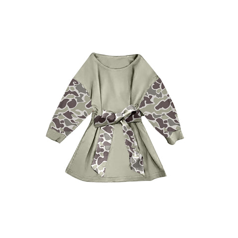 Preorder 10.01 MOQ 5 pcs Hunting Camo Girl's Dress