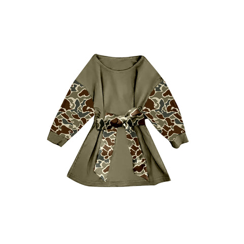 Preorder 10.01 MOQ 5 pcs Hunting Camo Girl's Dress